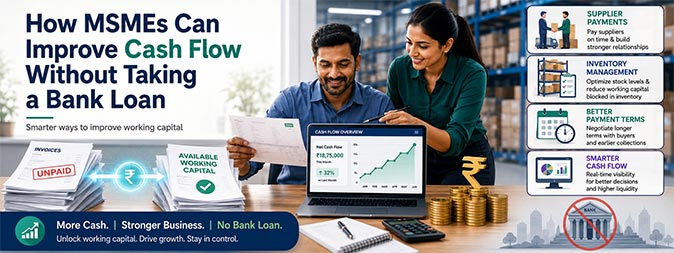 How MSMEs Can Improve Cash Flow Without Taking a Bank Loan